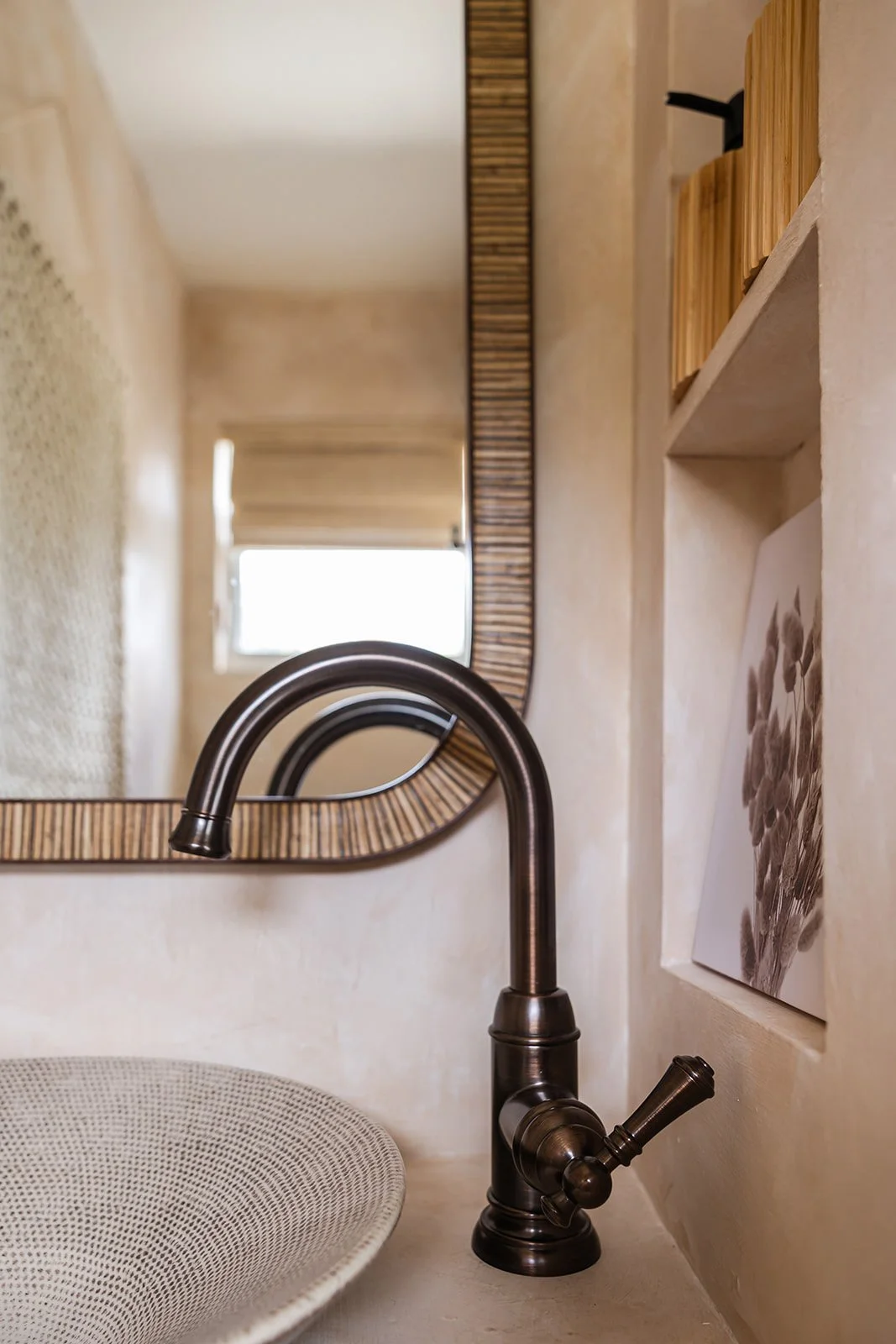 A warm, Bohemian-inspired sanctuary where refined living and everyday function coexist in perfect balance. Natural textures, curated details, and a serene, cohesive palette elevate each moment, infusing the home with effortless comfort and style.