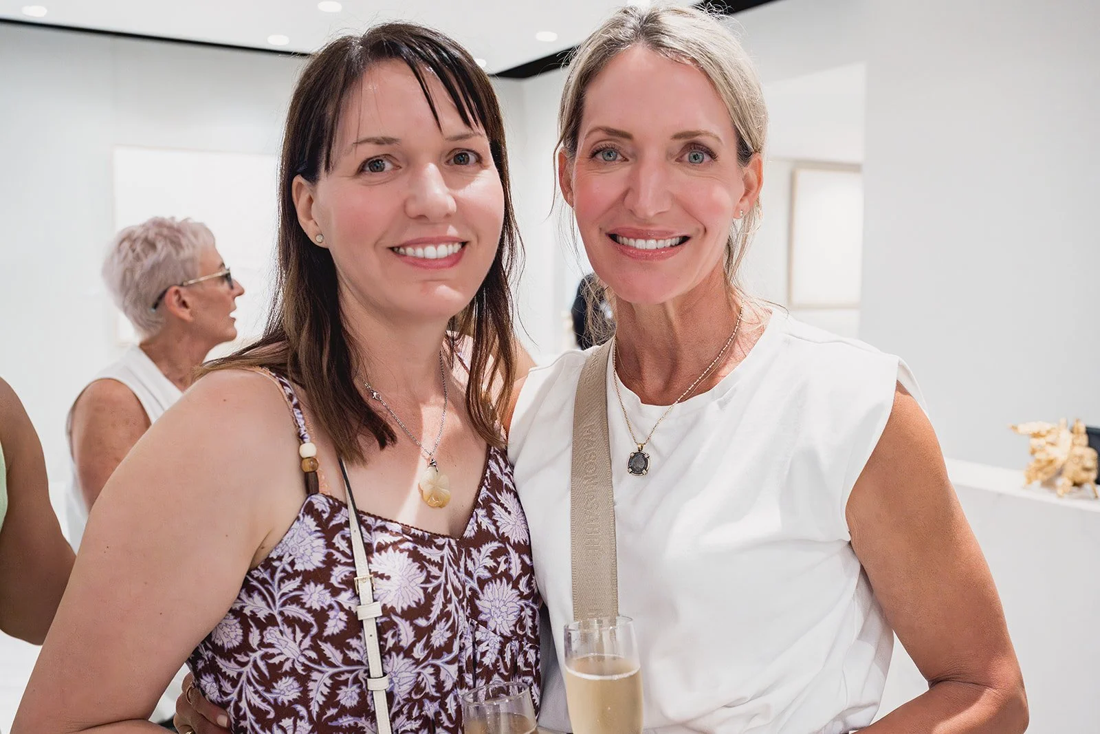 Guests at IDG's exhibition "Spatial Dialogue" during Cayman Art Week 2026.