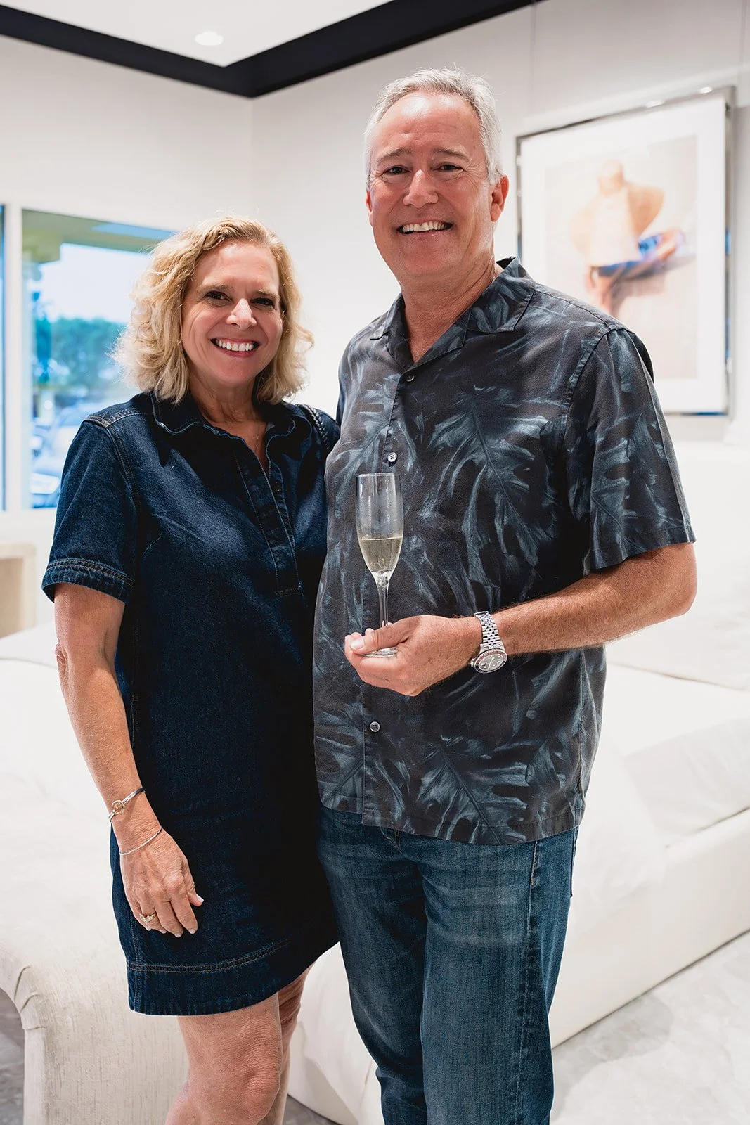 Guests at IDG's exhibition "Spatial Dialogue" during Cayman Art Week 2026.