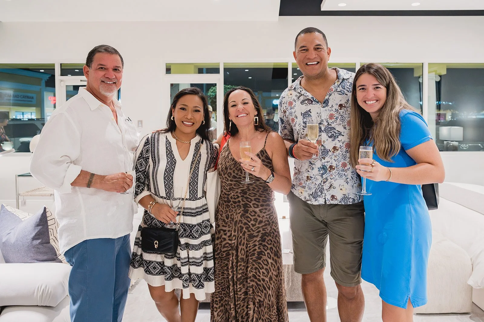 Guests at IDG's exhibition "Spatial Dialogue" during Cayman Art Week 2026.