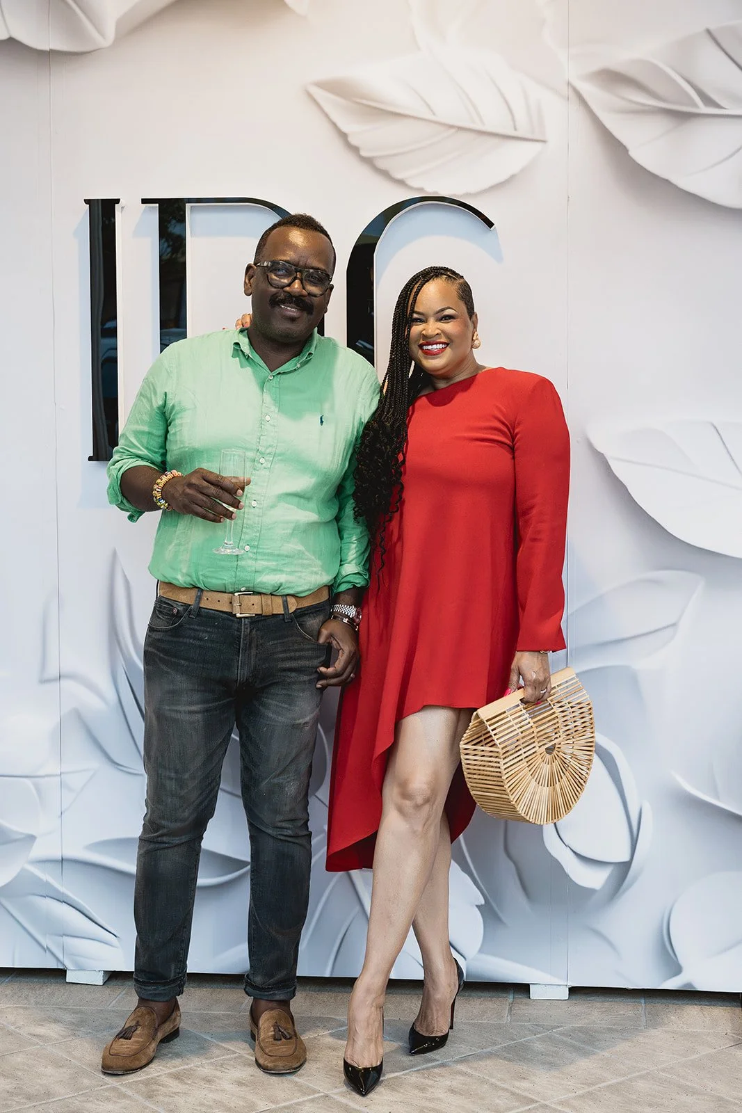 Guests at IDG's exhibition "Spatial Dialogue" during Cayman Art Week 2026.