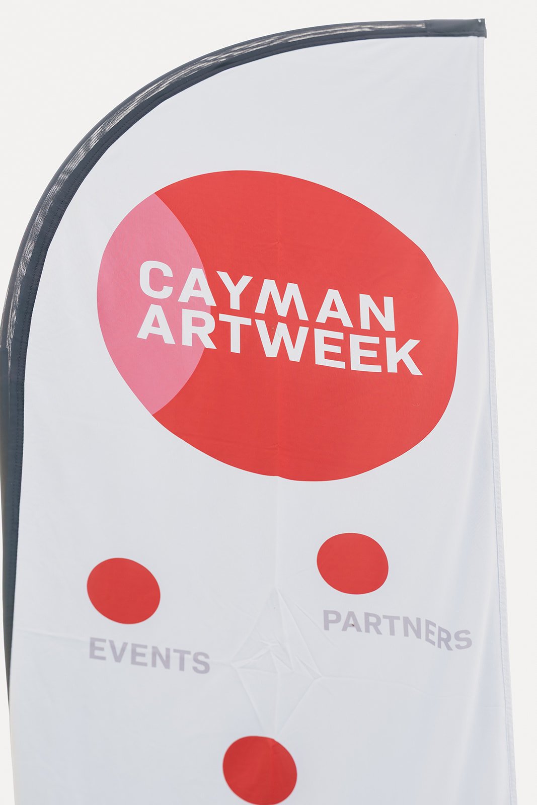 Cayman Art Week Flag at IDG