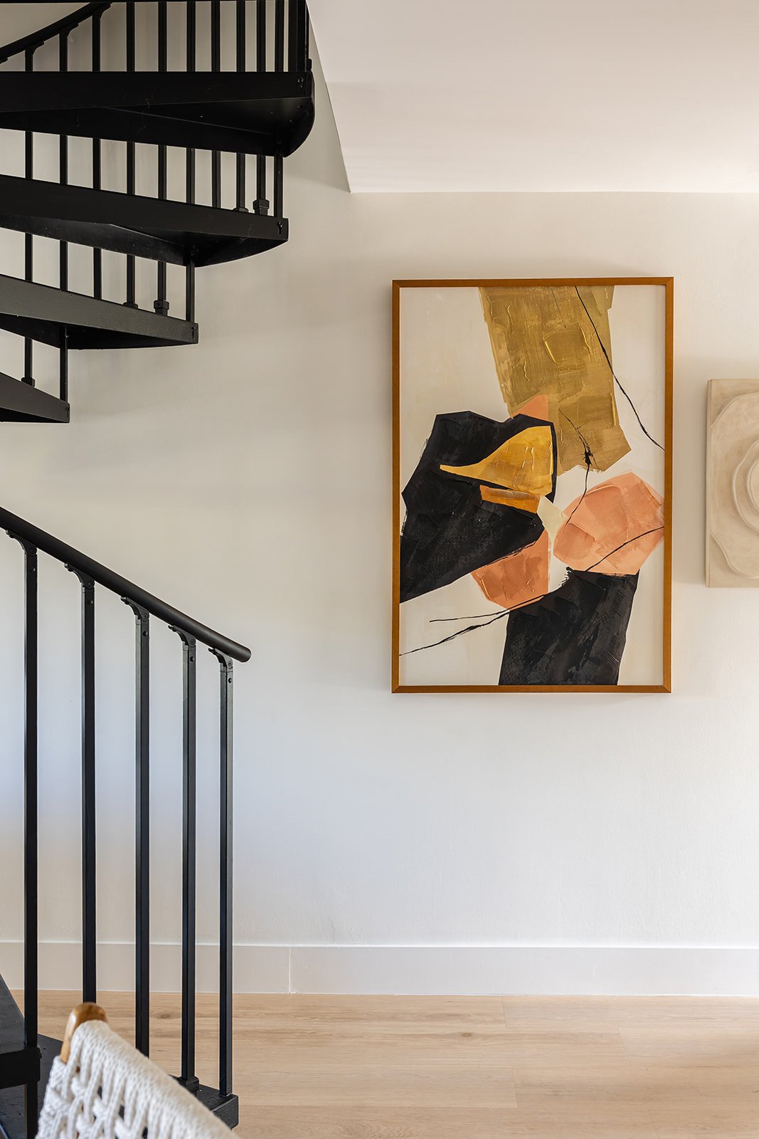 A warm, Bohemian-inspired sanctuary where refined living and everyday function coexist in perfect balance. Natural textures, curated details, and a serene, cohesive palette elevate each moment, infusing the home with effortless comfort and style.