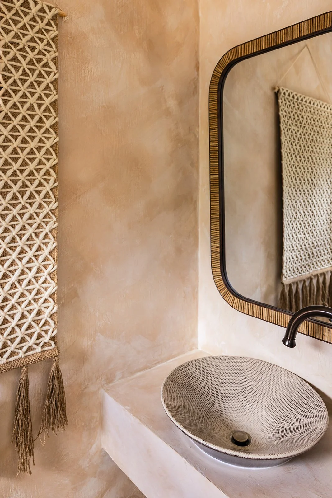 A warm, Bohemian-inspired sanctuary where refined living and everyday function coexist in perfect balance. Natural textures, curated details, and a serene, cohesive palette elevate each moment, infusing the home with effortless comfort and style.