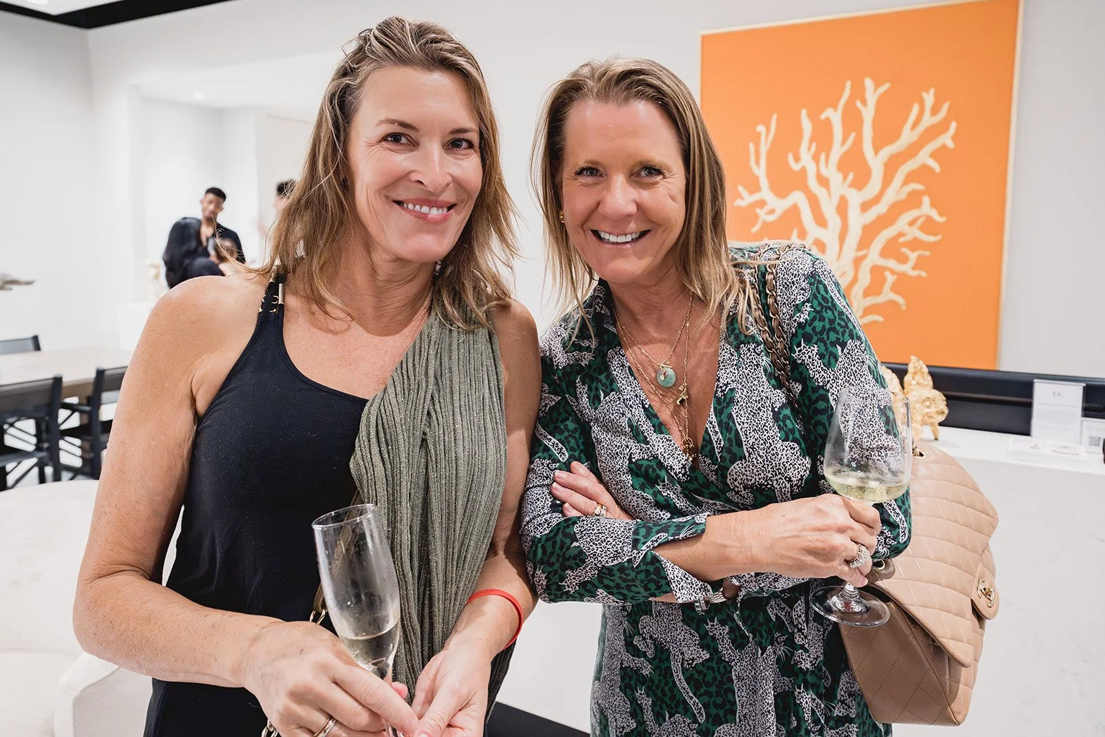 Guests at IDG's exhibition "Spatial Dialogue" during Cayman Art Week 2026.