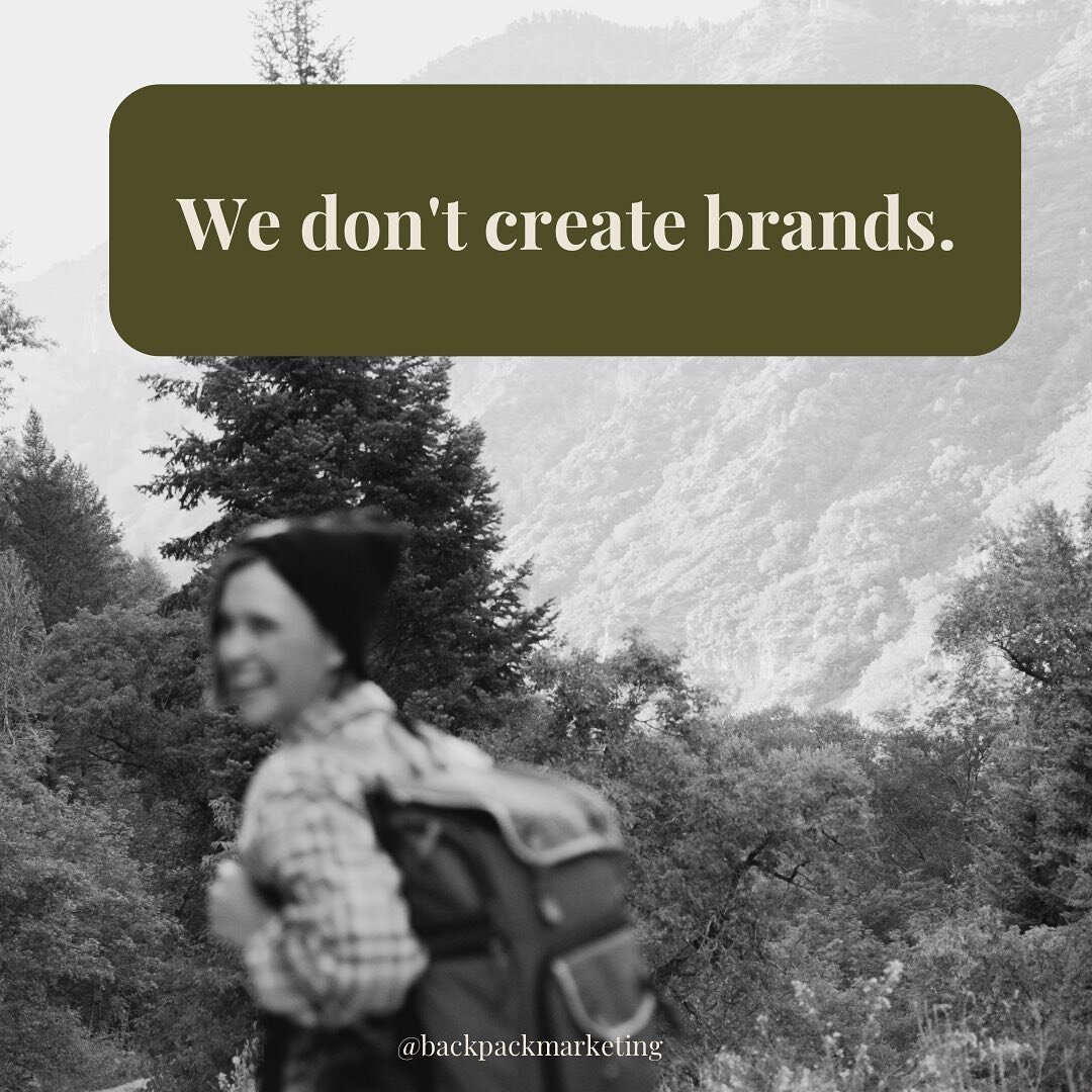 Updating your brand without taking action will not solve your problems.

It may attract the right people, but you have to walk the walk. You have to make actionable moves to uphold those values. You have to show up consistently with your message in y