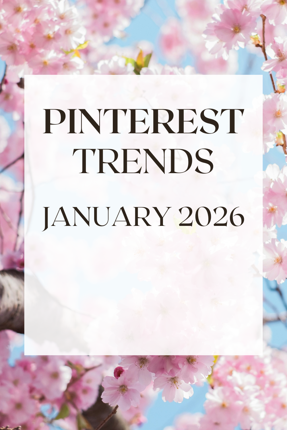 What Are The Pinterest Trends For January
