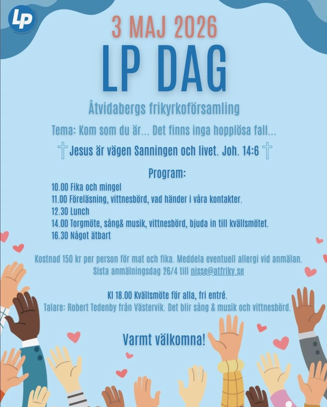 Lp-dag för regionen