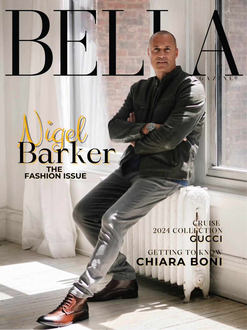 BELLA Magazine's 2023 Fashion Issue featuring Nigel Barker