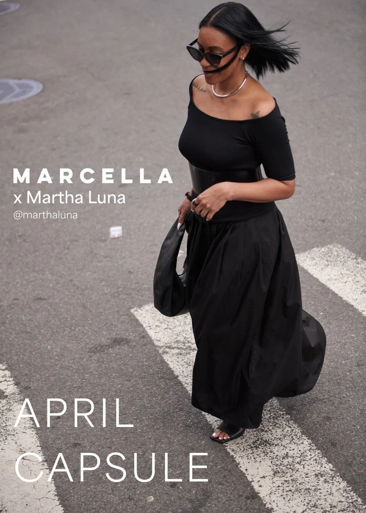Marcella x Martha Luna April Capsule Collection Brings SoHo Style to Closests Nationwide