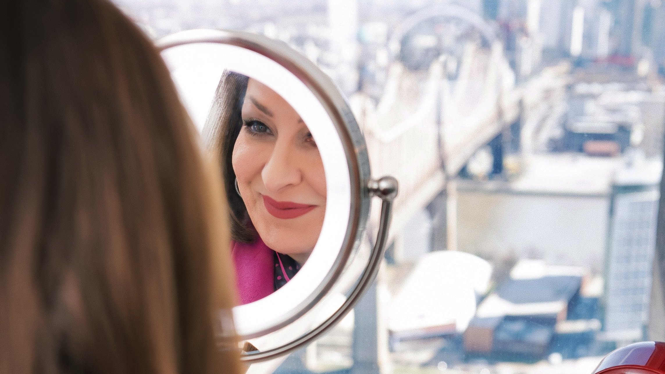 BTS Cover Shoot with Laura Geller