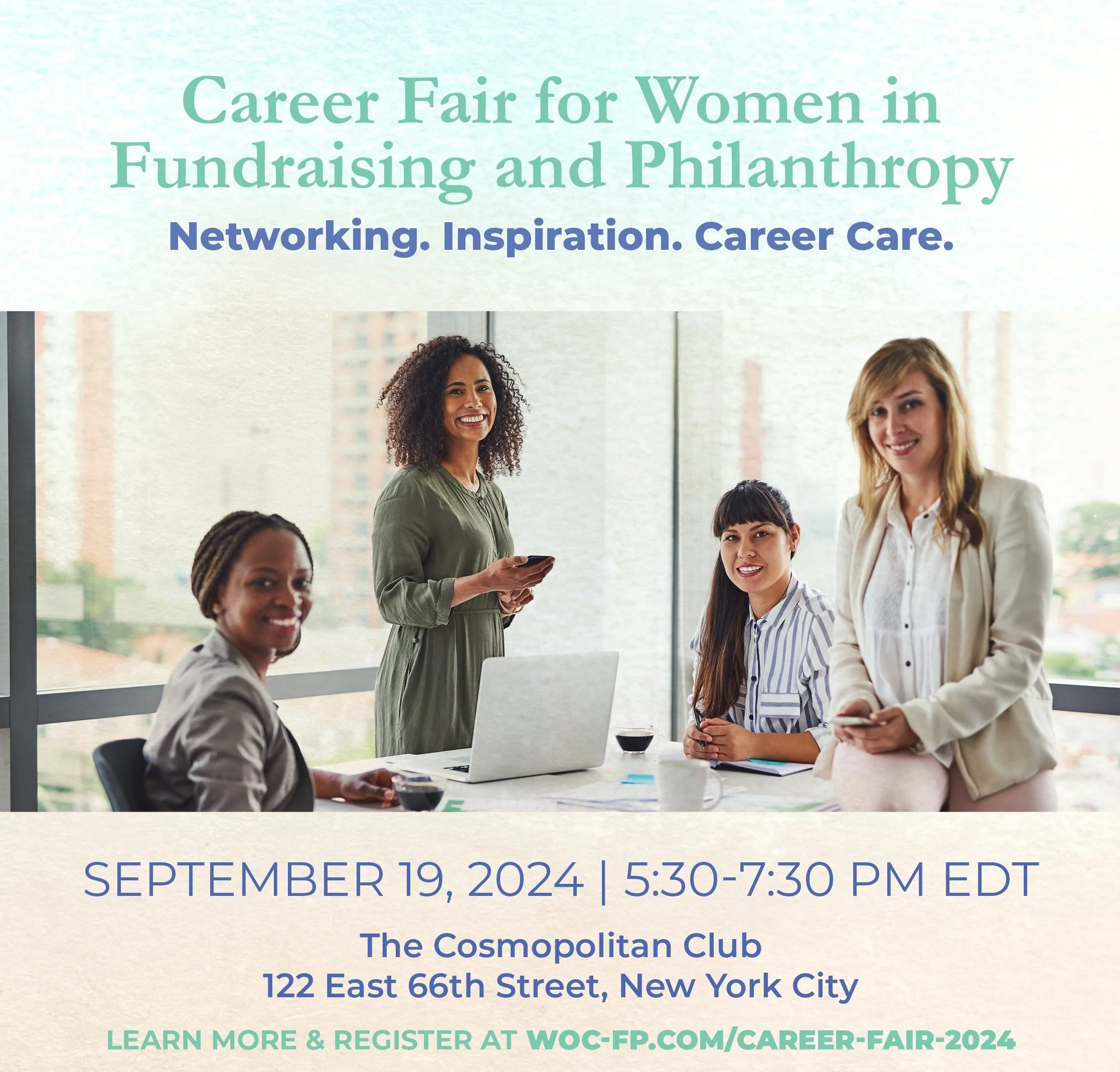 WOC’s Career Fair for Women in&nbsp;Fundraising + Philanthropy&nbsp;&nbsp;