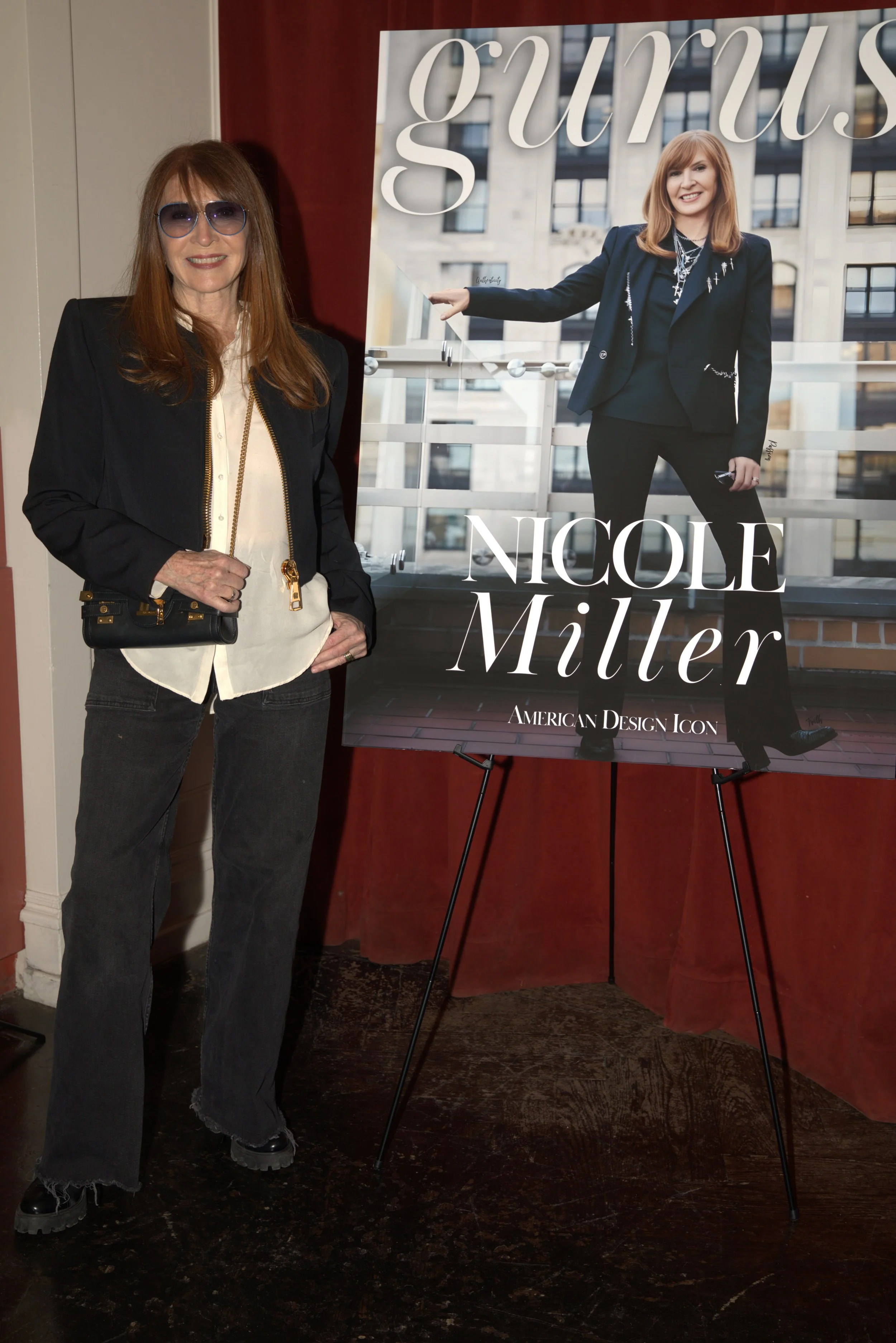 Designer Nicole Miller attends the Gurus Media GURUtine’s Luncheon during NYFW at Maison Close in New York City on February 16, 2026..jpg