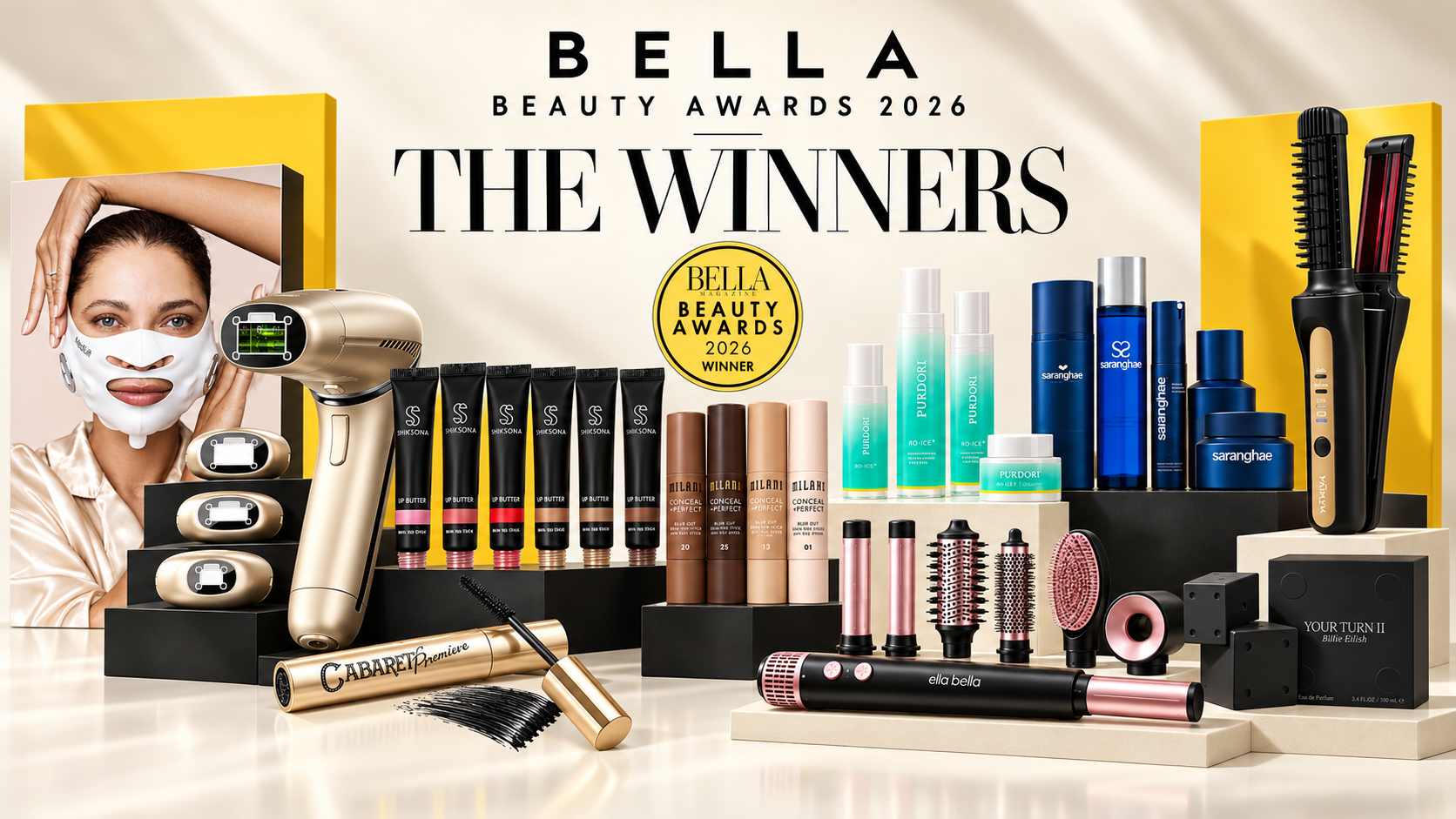 Congratulations to the 2026 BELLA Beauty Awards Winners!