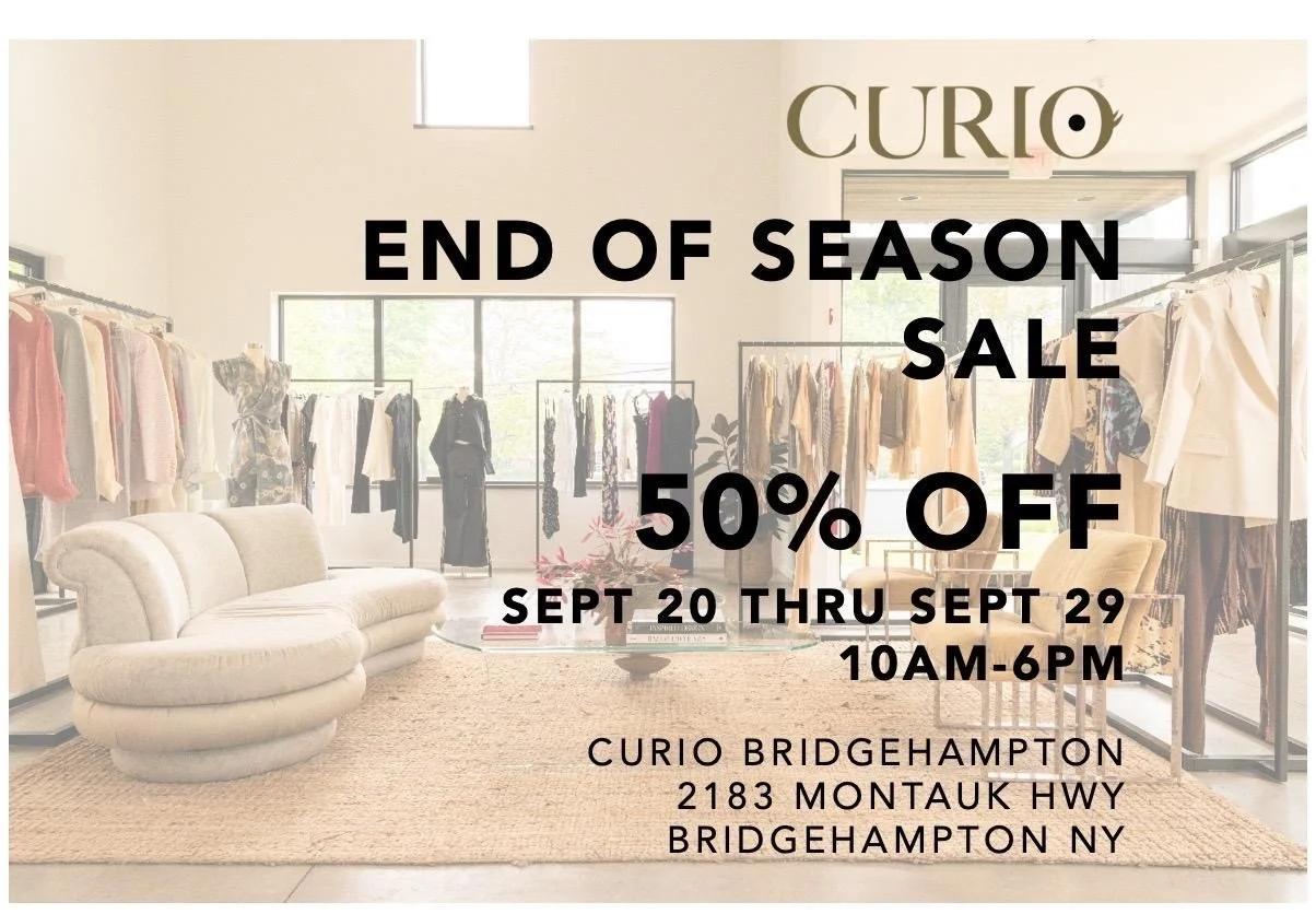 CURIO Bridgehampton End of Season Sale