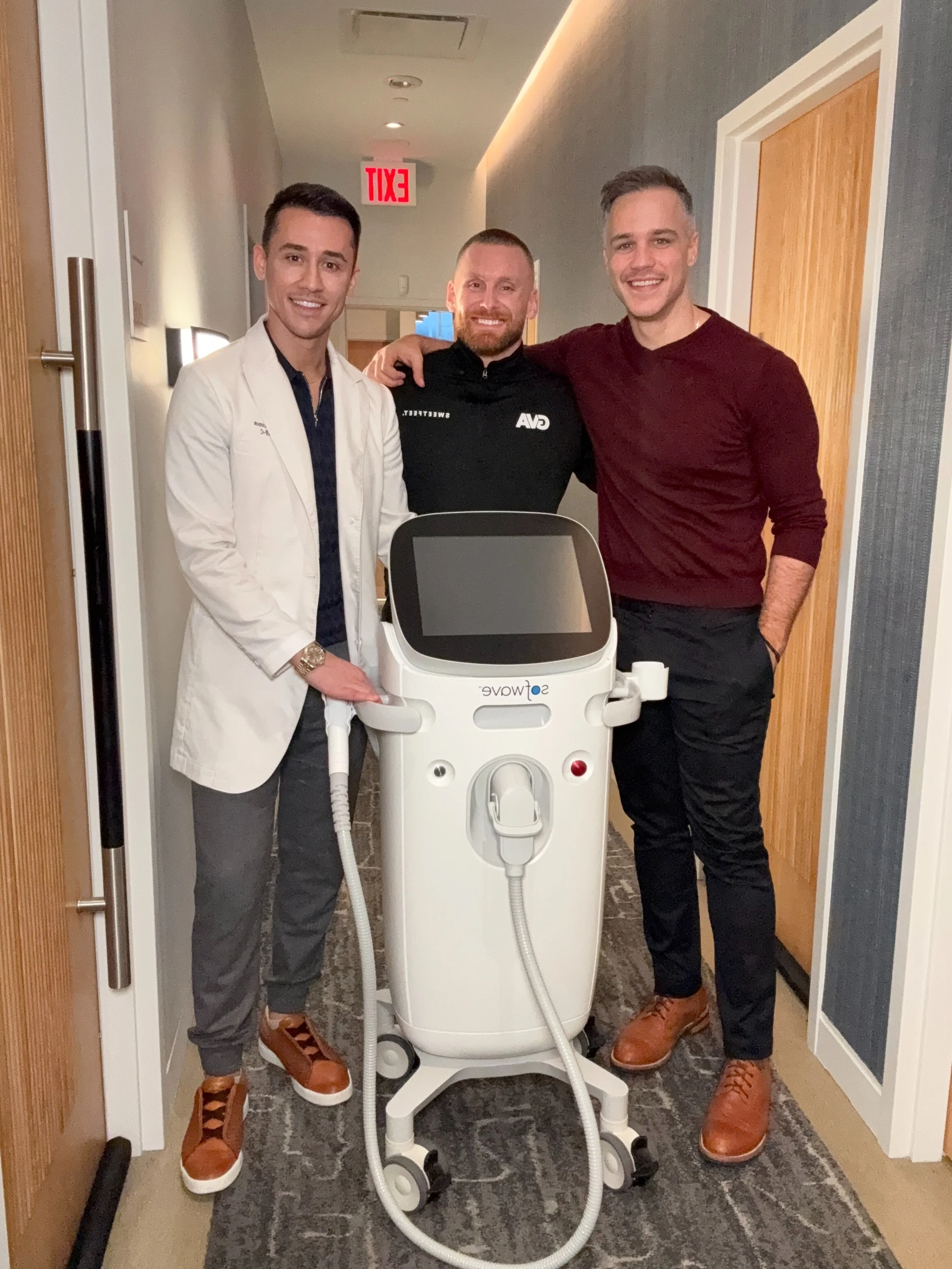 New Year News from Taso + Dr. Akis at Aion Aesthetics: Introducing “Sofwave”