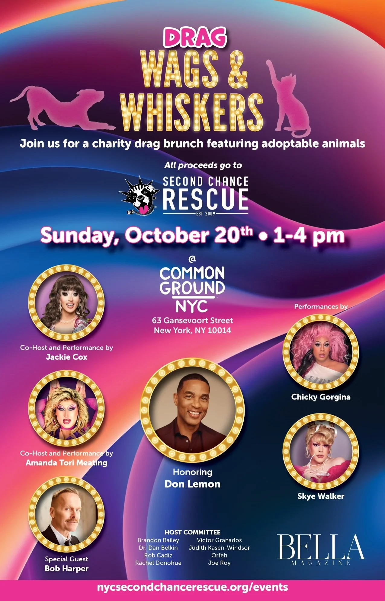Event Announcement: Drags Wags and Whiskers Charity Drag Brunch!&nbsp;