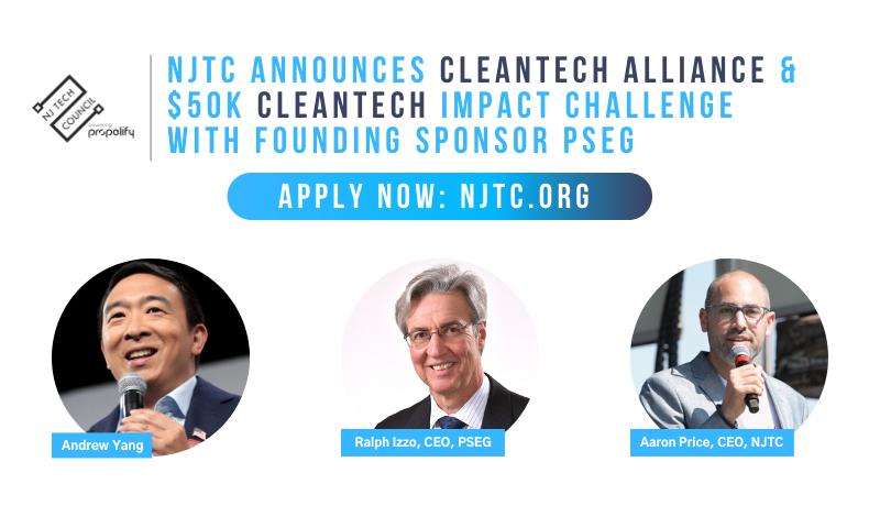 NJTC + PSEG Announces CleanTech Impact Challenge for $50K!