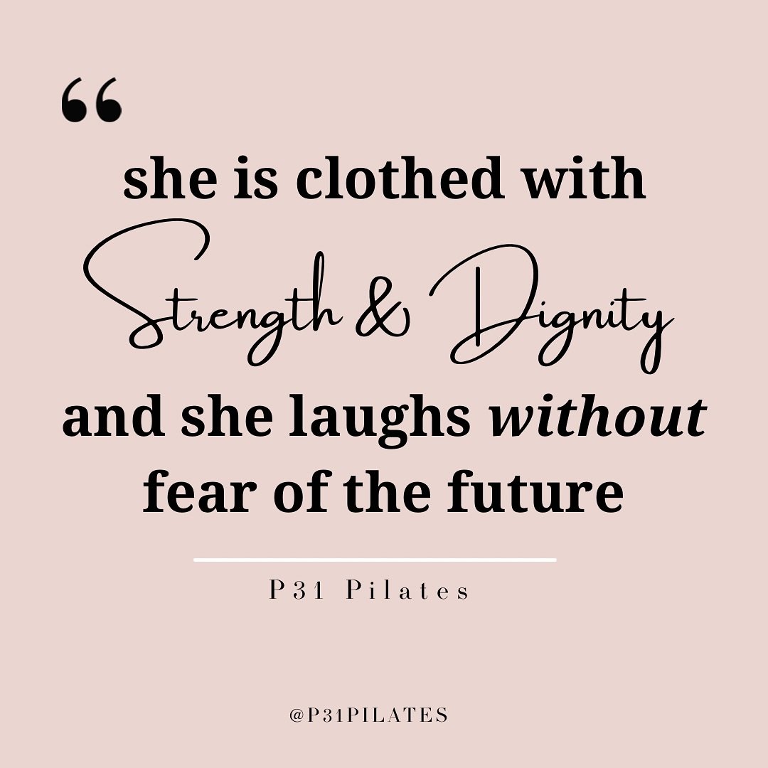 ✨She moves with purpose, stands in strength, and lives with dignity.✨
At P31 Pilates, we&rsquo;re more than a studio &mdash; we&rsquo;re a community built on faith, movement, and empowered living.
Join us as we grow, connect, and move without fear of