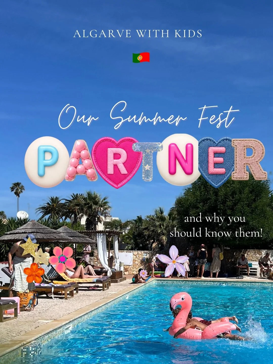 Our beautiful Algarve with Kids Summer Fest Partner. Swipe through the slides to learn more about them! Everyone is linked in the picture. ☺️ Message them if you are interested in one of their services! 🥰 

If you are interested in our music classes