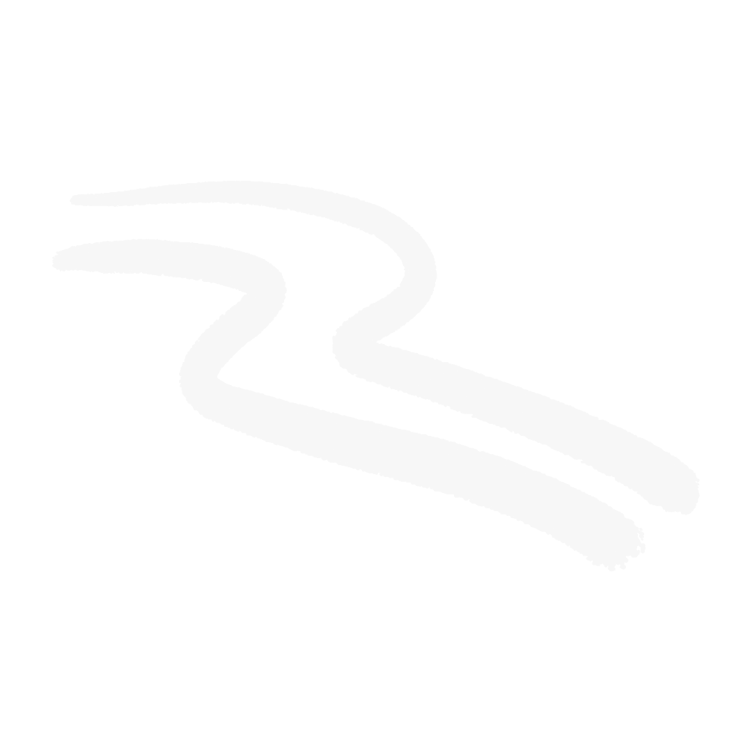 White illustration a line-drawn river curving design.