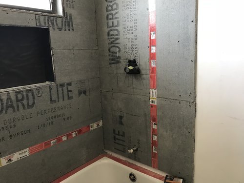Tub/Shower Wonderboard