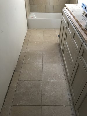 Complete Floor Tile Layout