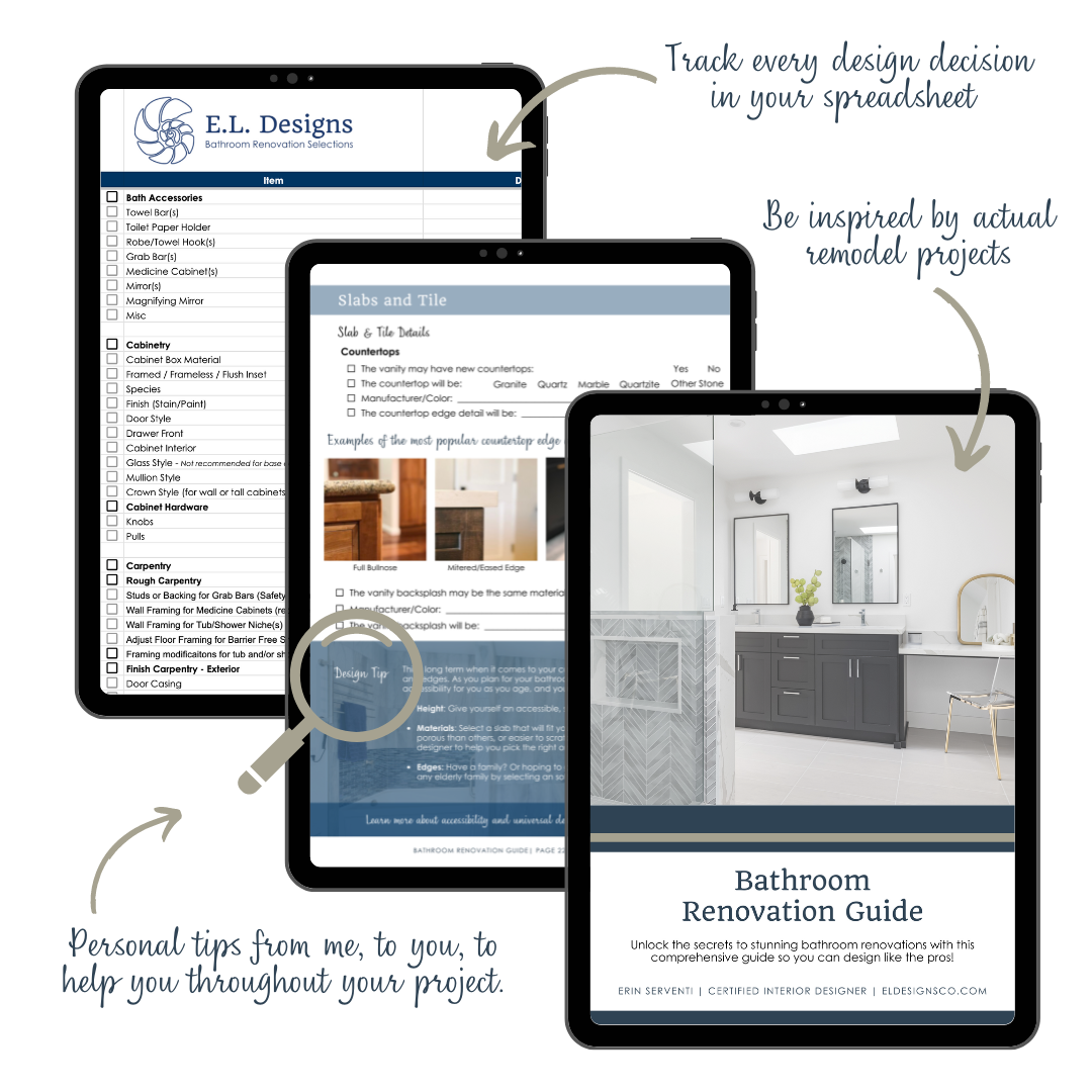 Bathroom Renovation Guide | E.L. Designs | Interior Design and ...
