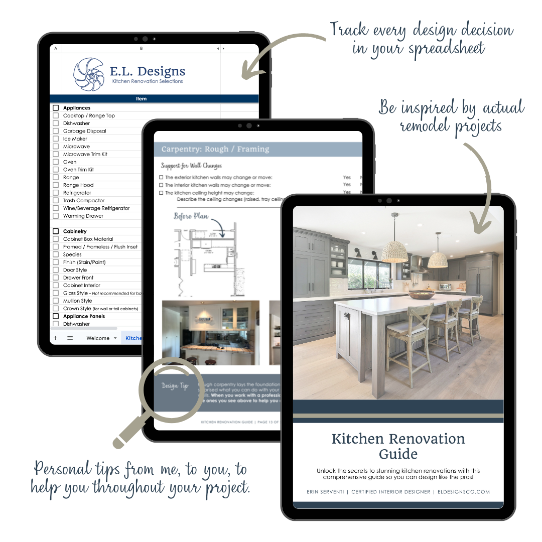 Kitchen Renovation Guide | E.L. Designs | Interior Design and Remodeling CA