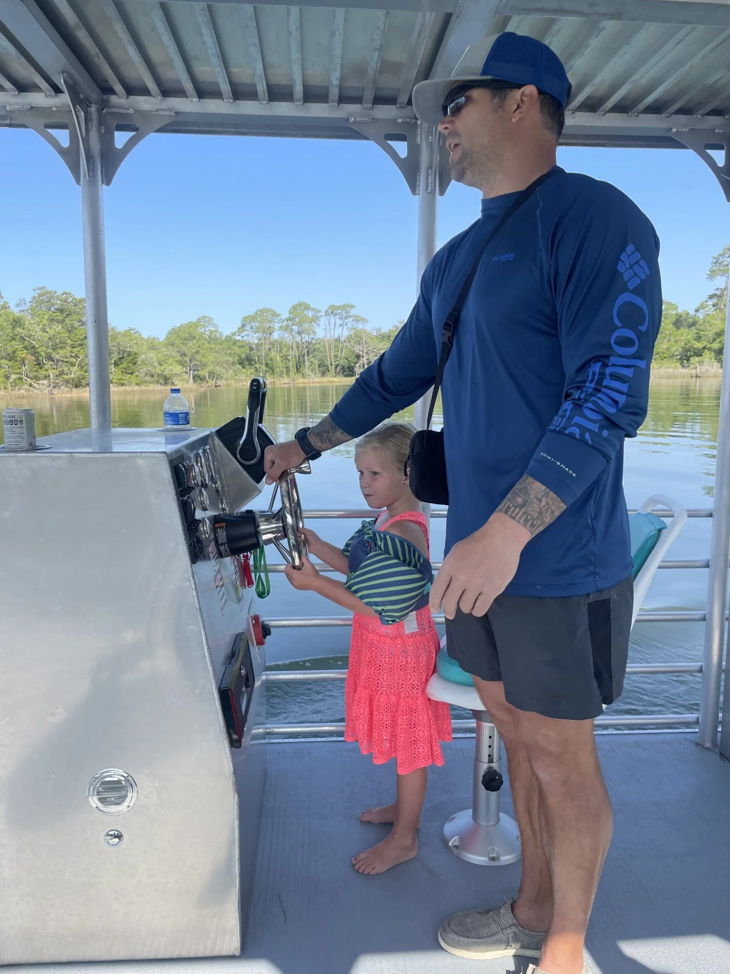 H2O Destin Charters Destin Crab Island Pontoon Charter