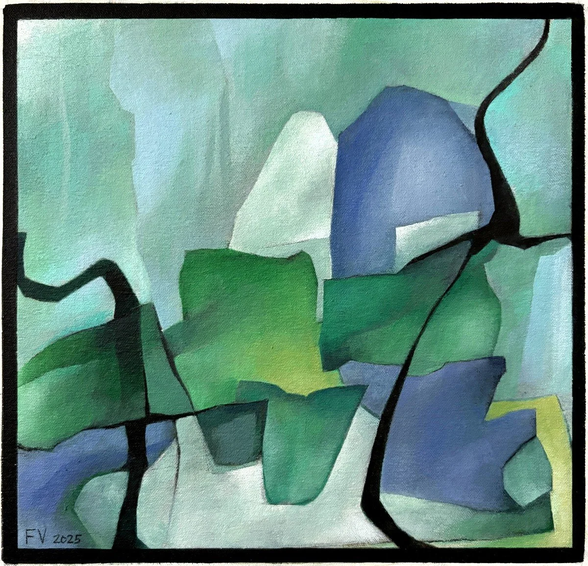  Stealthy  &#8226; 11.5x11, 2025 &#8226; sold