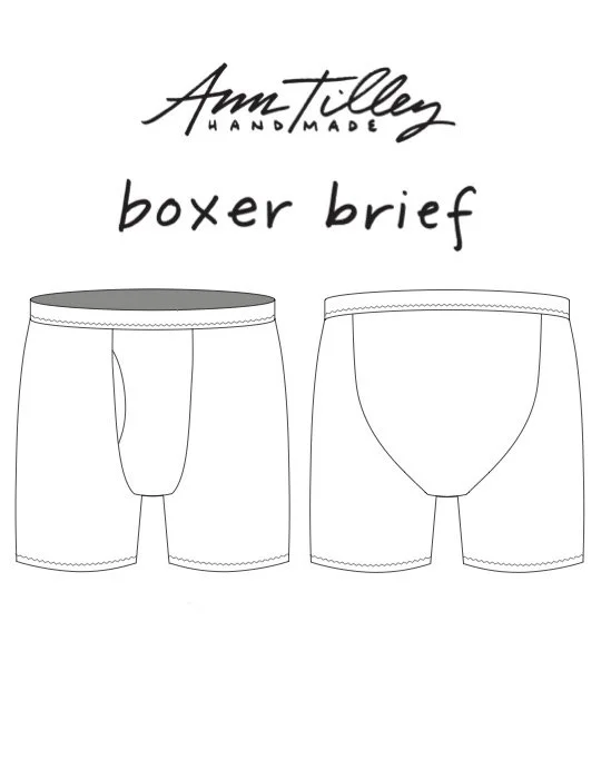 Boxer Briefs -PDF Sewing Pattern — Ann Tilley Handmade