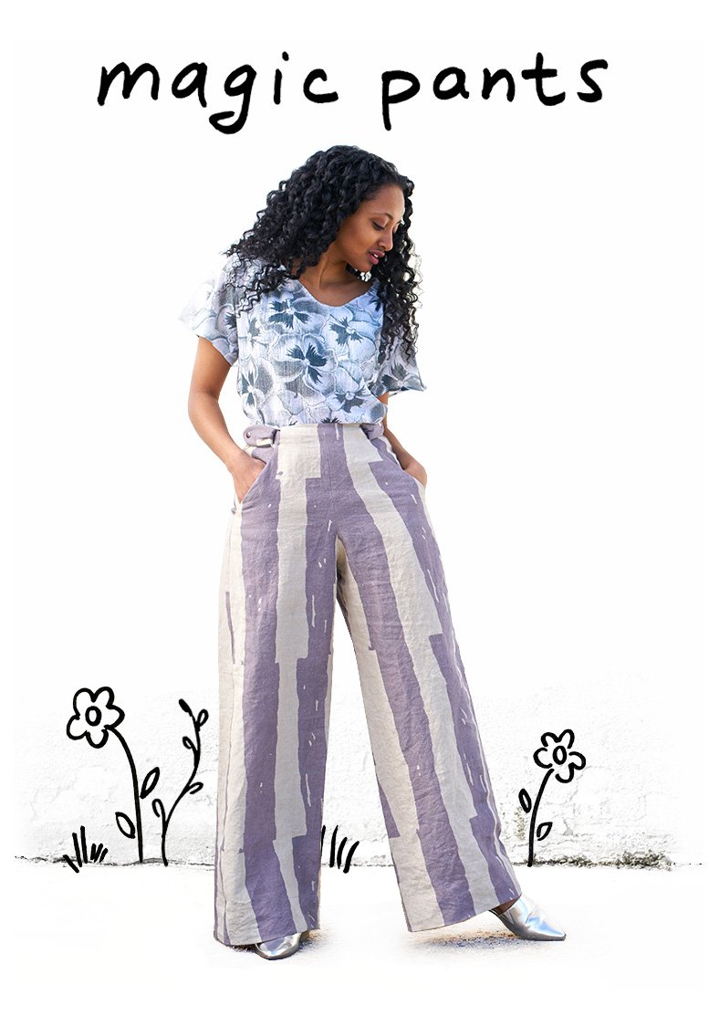 Magic Pants PAPER Pattern