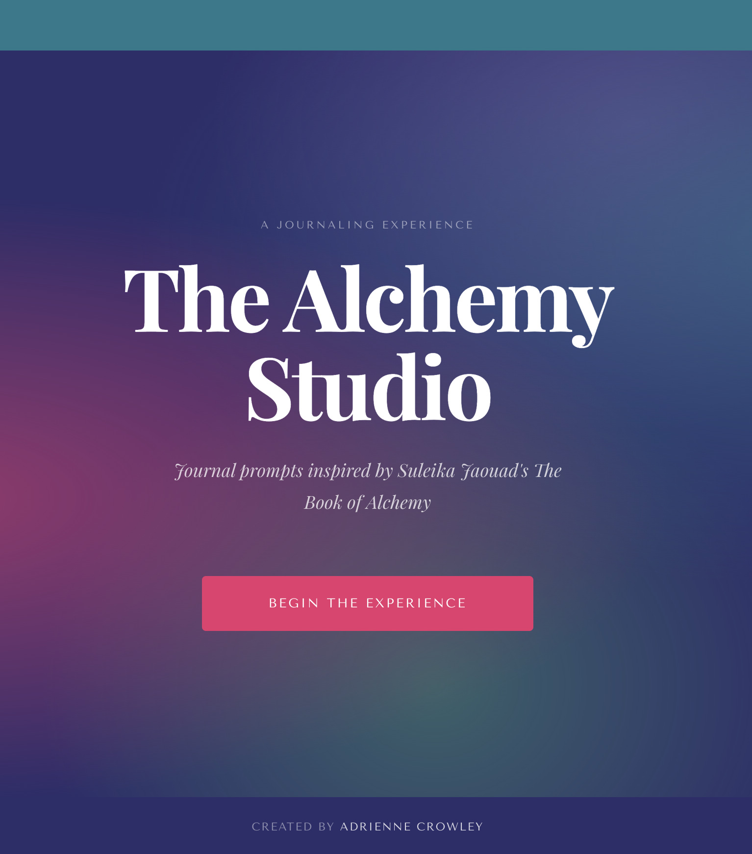 The Alchemy Studio cover