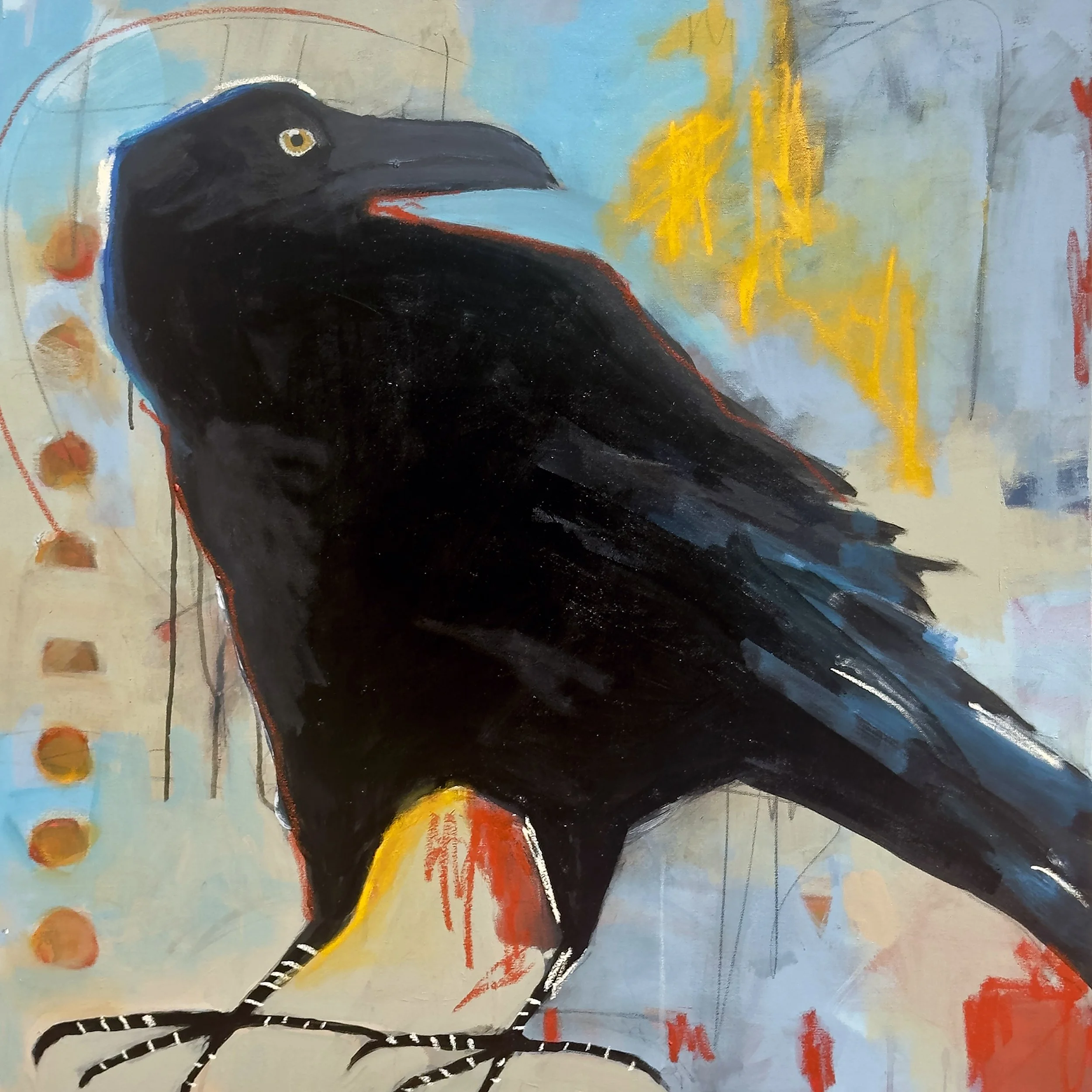 BlackWingedOne20X20PRINT.jpg