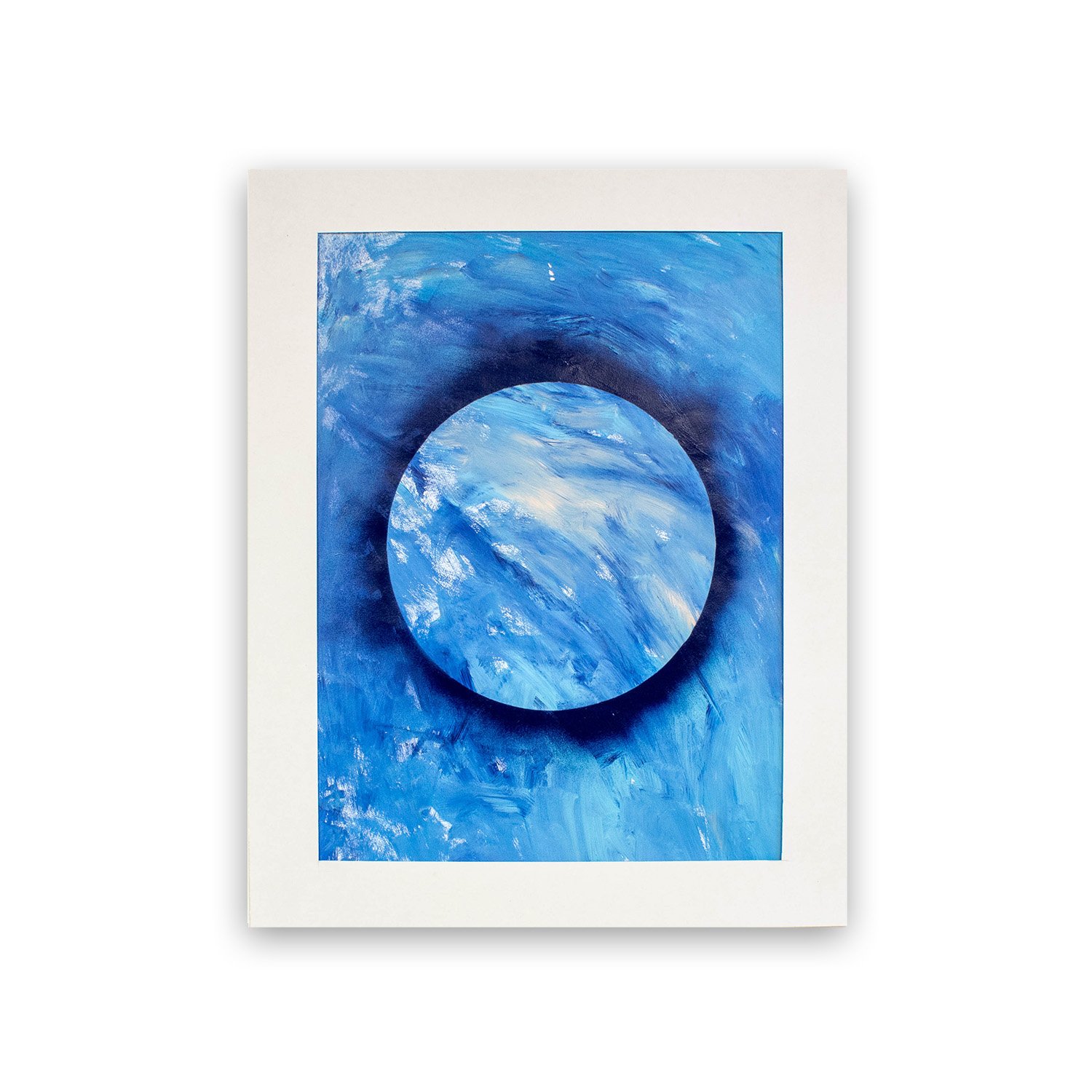 No. 3. 2024. Acrylic on paper. 22 x 28 in. - $500