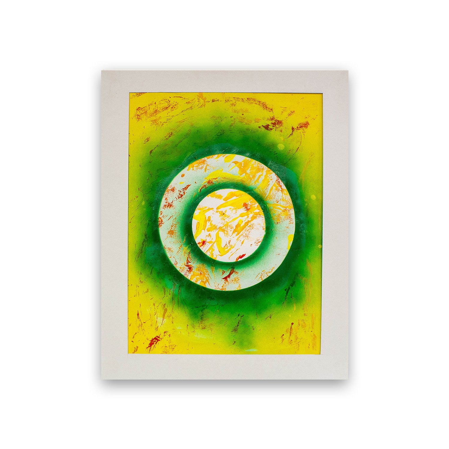 No. 17. 2024. Acrylic on paper. 22 x 28 in - $500