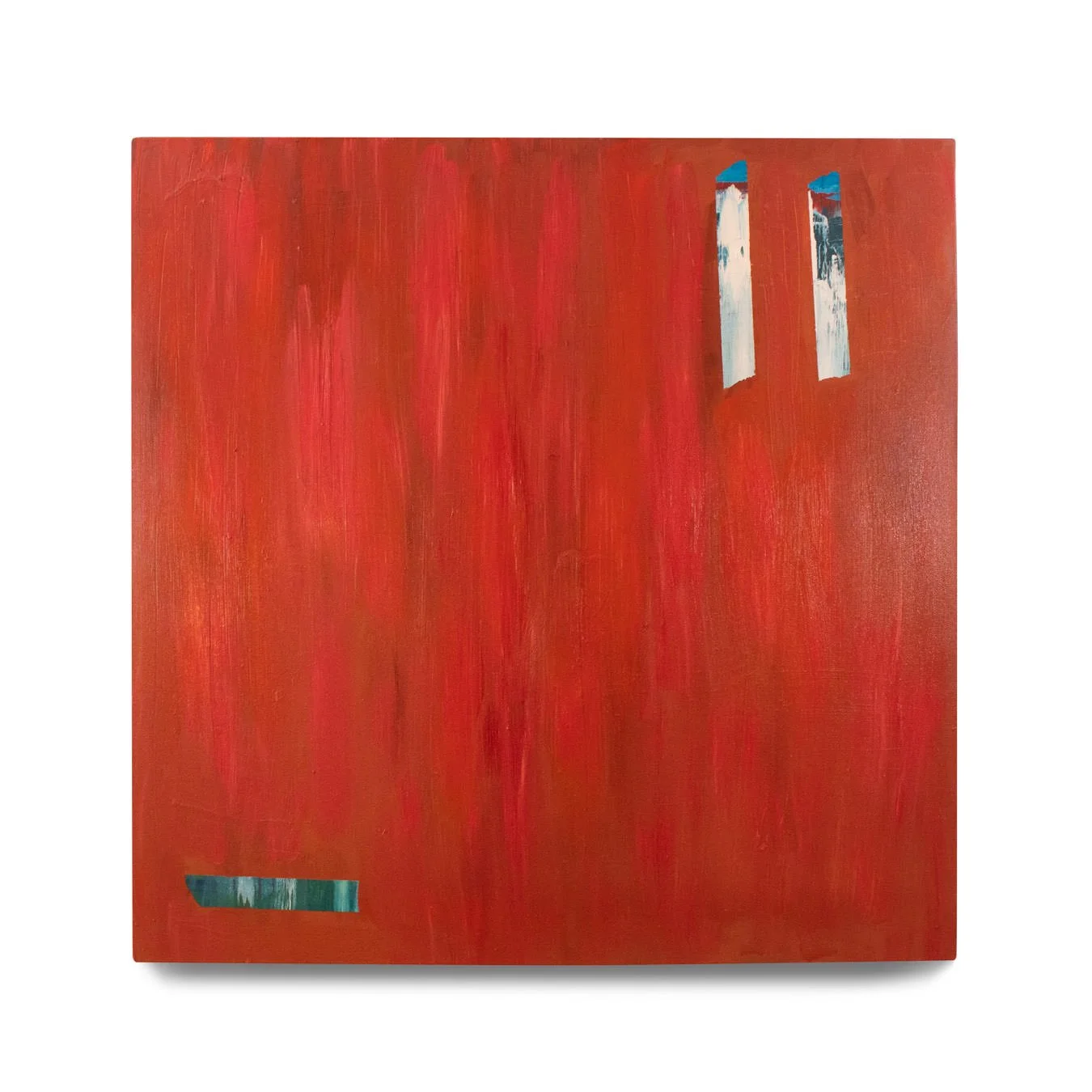 No. I. 2022. Oil paint and acrylic paint on canvas. 48 x 48 in.