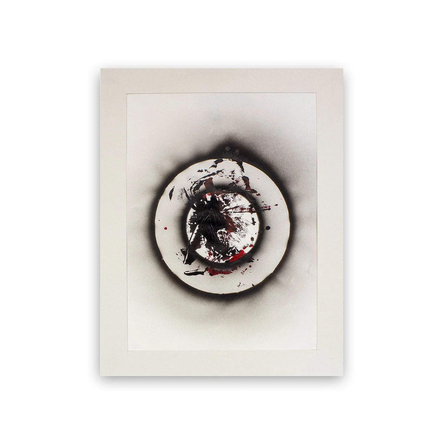 No. 9. 2024. Acrylic on paper. 22 x 28 in. - $500