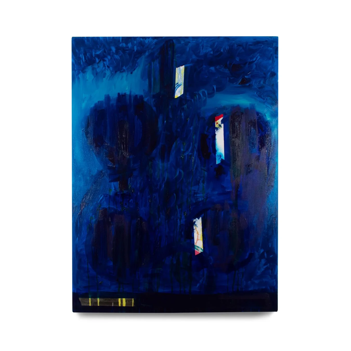 Low Tide II. 2022. Oil paint on canvas. 36 x 48 in.