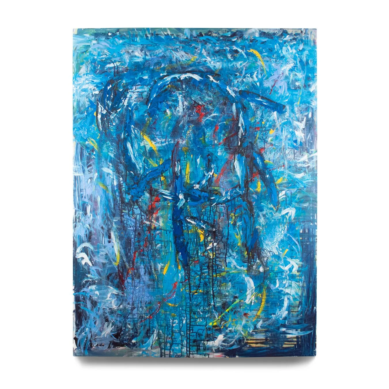 Shadow II. 2022. Acrylic paint on canvas. 36 x 48 in.