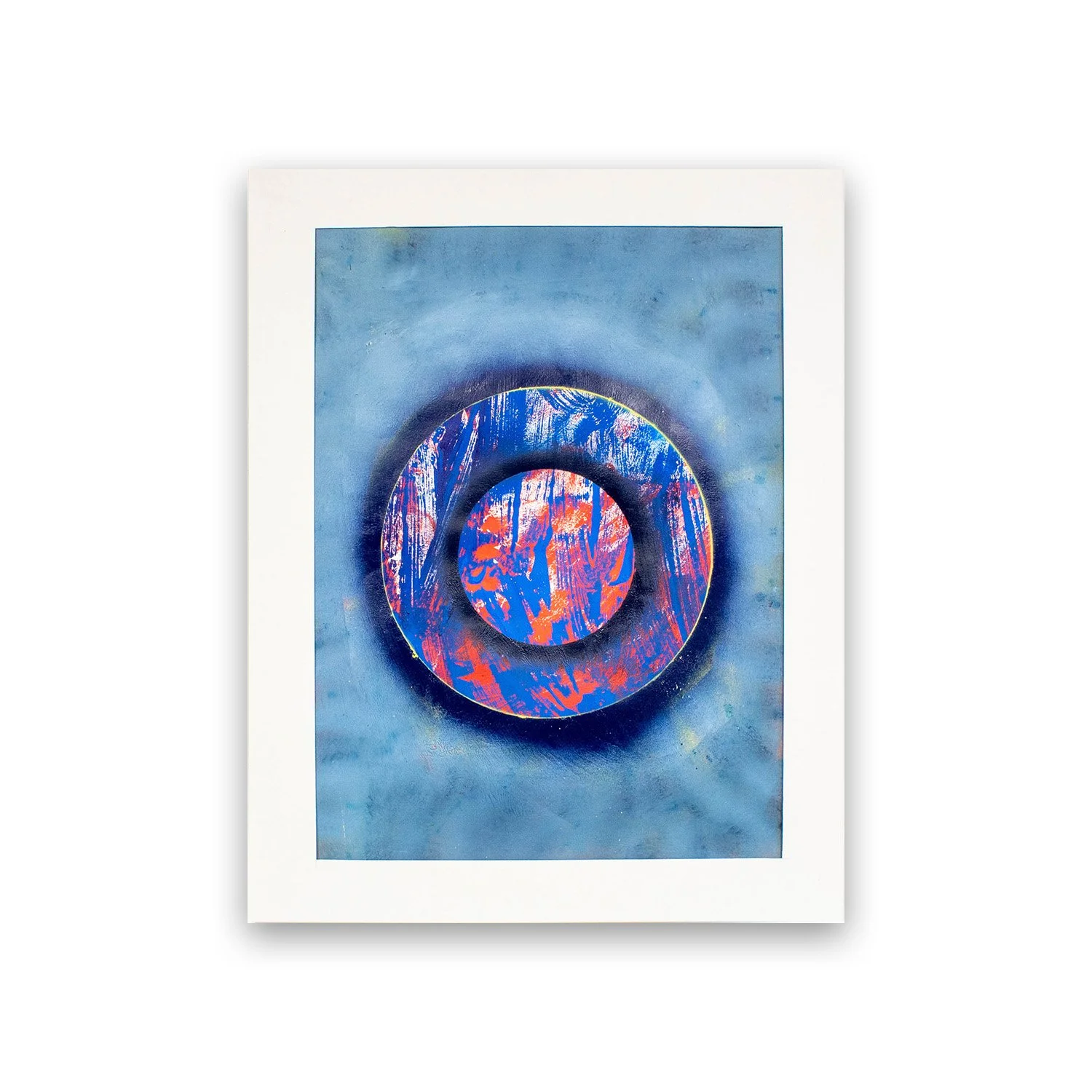 No. 4. 2024. Acrylic on paper. 22 x 28 in. - $500