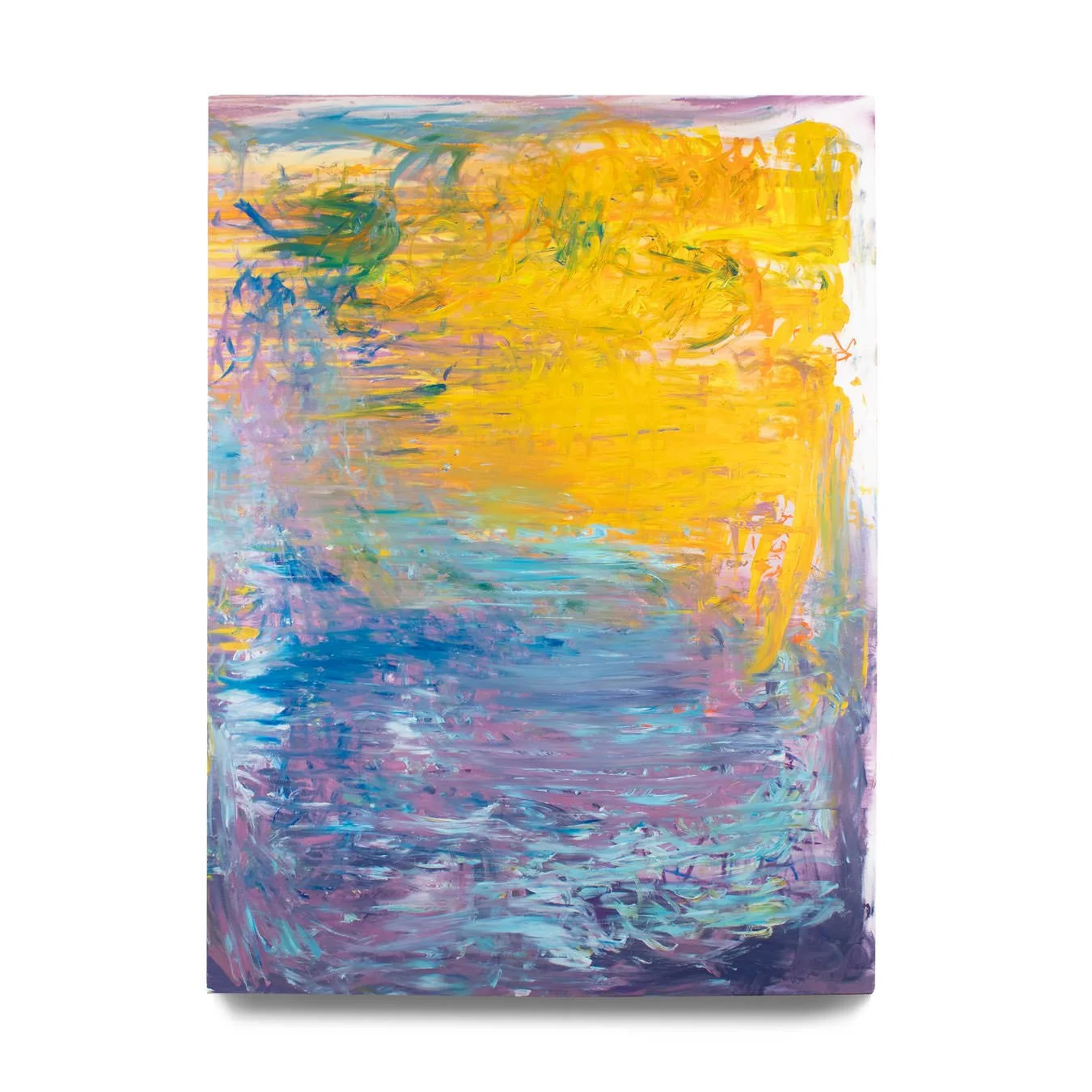 Venice Sunset. 2022. Acrylic paint on canvas. 36 x 48 in.