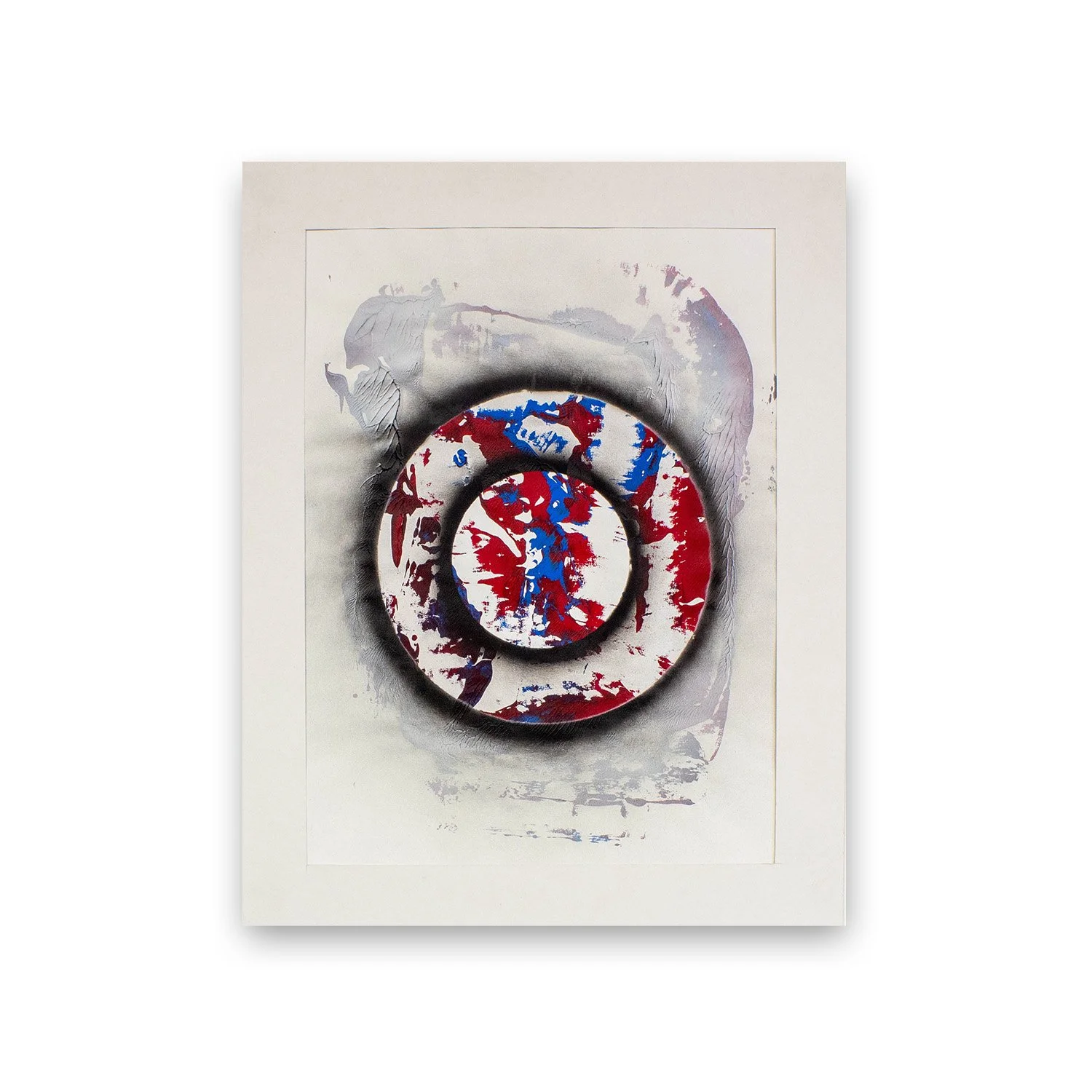 No. 21. 2024. Acrylic on paper. 22 x 28 in. - $500