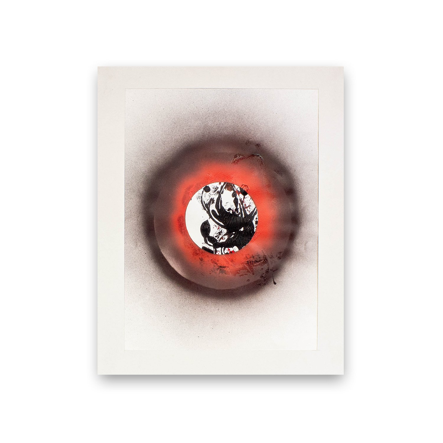 No. 18. 2024. Acrylic on paper. 22 x 28 in. - $500