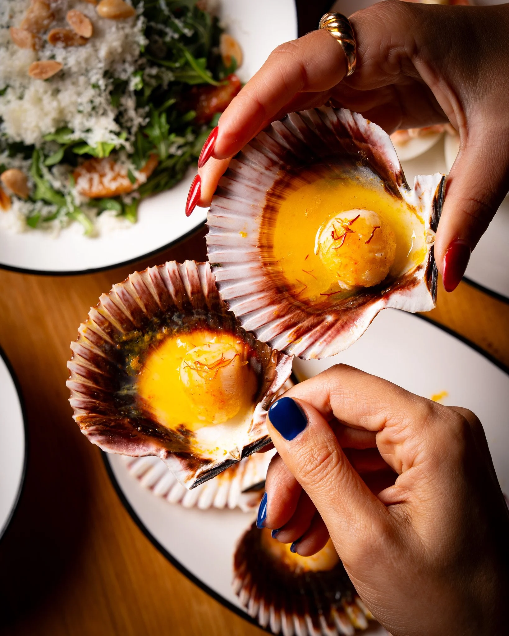 Scallops on The Halfshell