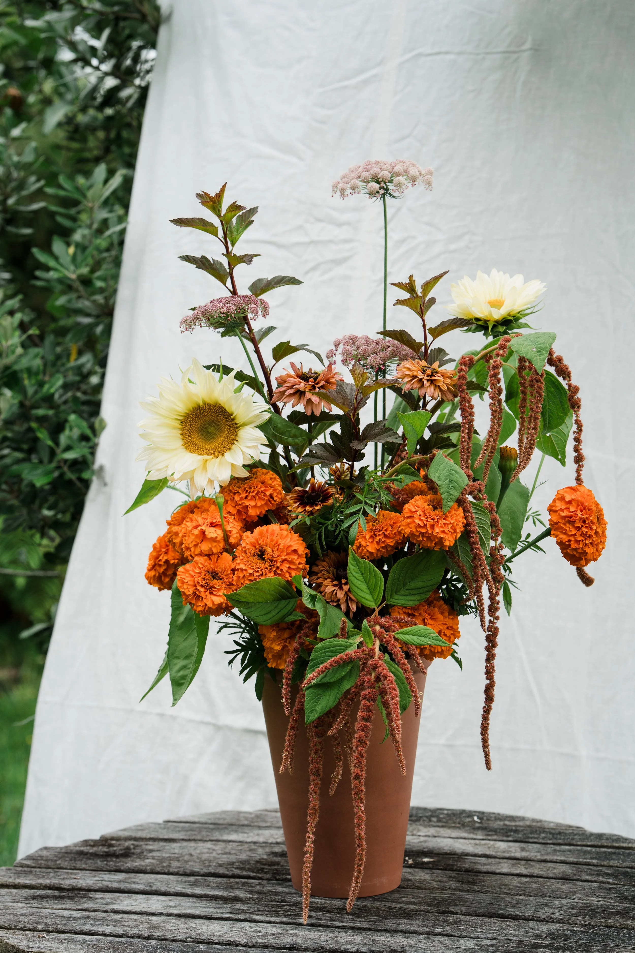 Statement Vaseful of Flowers
