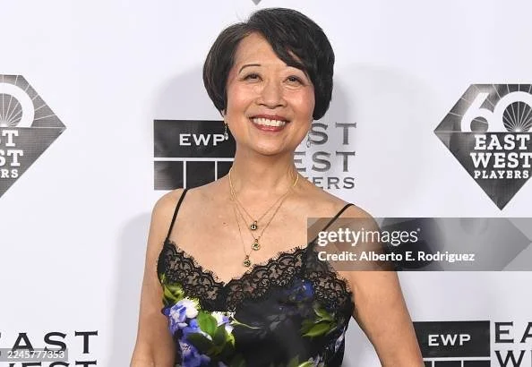 Jeanne at the East West Players 60th Anniversary Diamond Gala on November 28, 2025 in Los Angeles.
