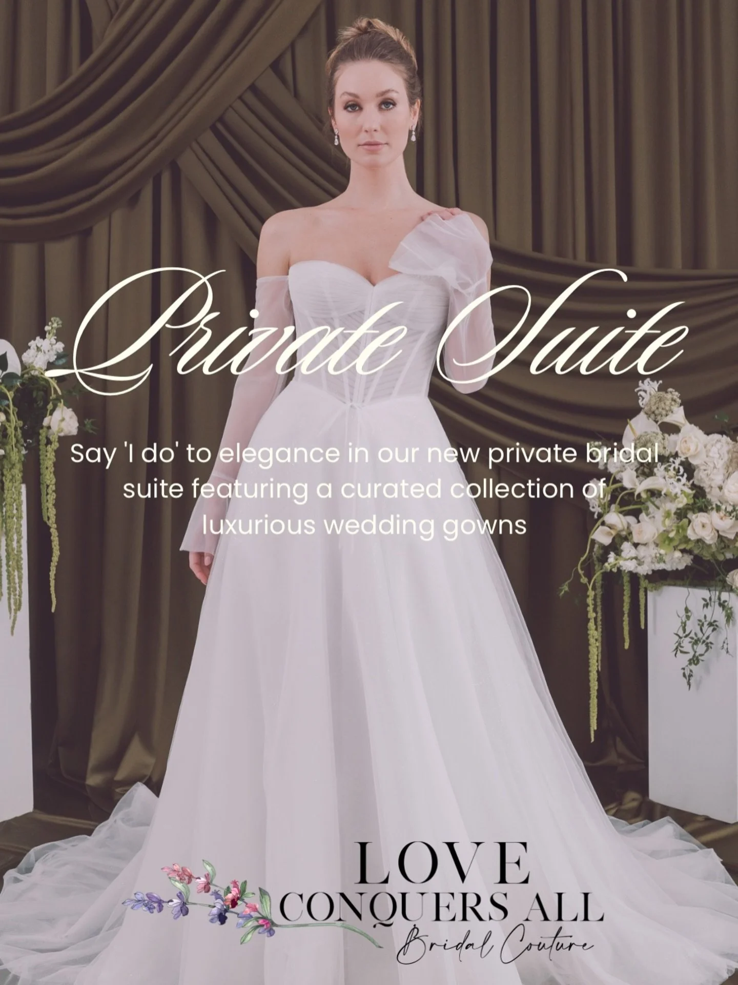 Book your luxury, private bridal appointment today 🤍