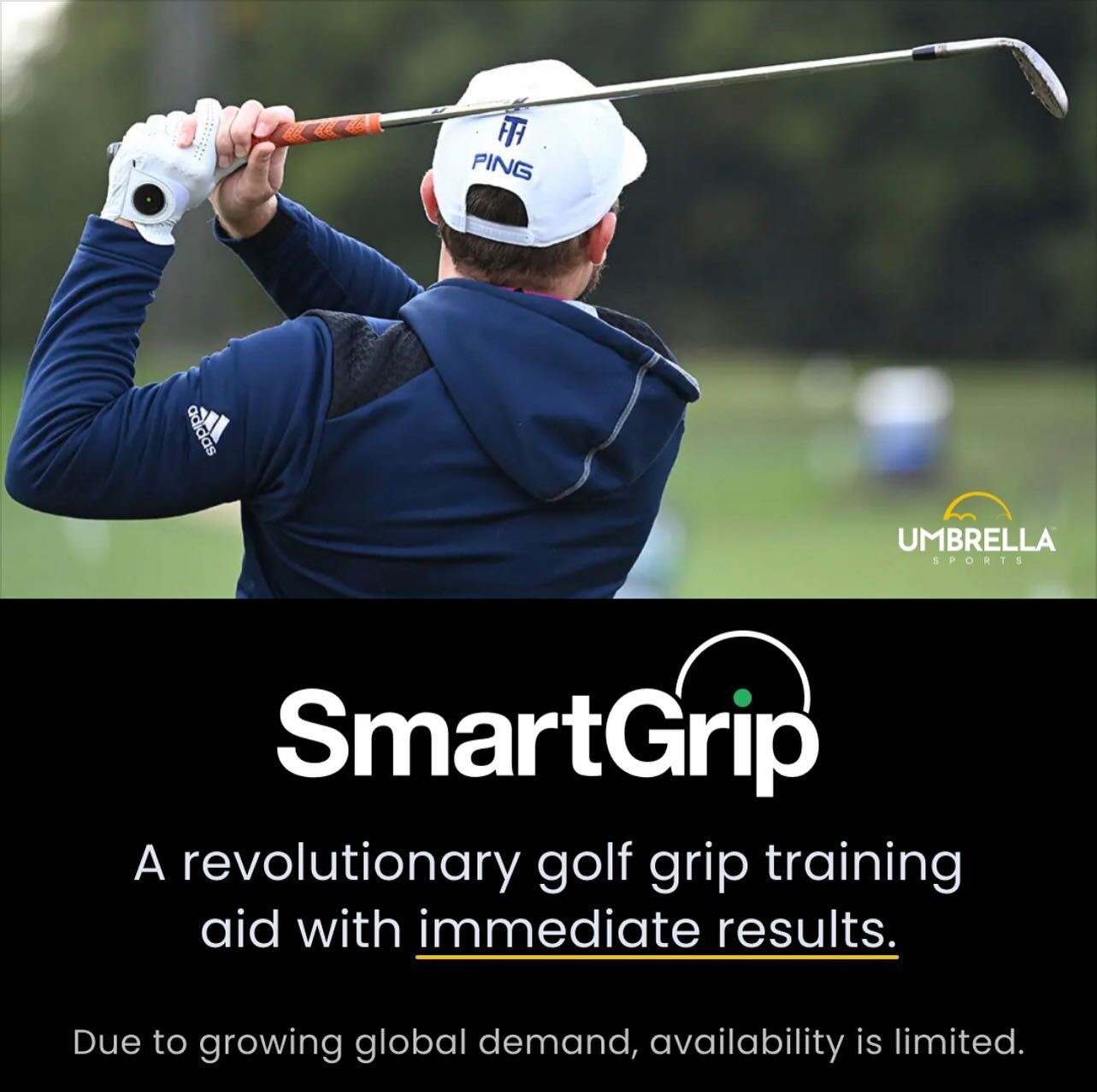 Umbrella Sports SmartGrip golf grip training aid gives you more distance &  fixes a slice » Gadget Flow